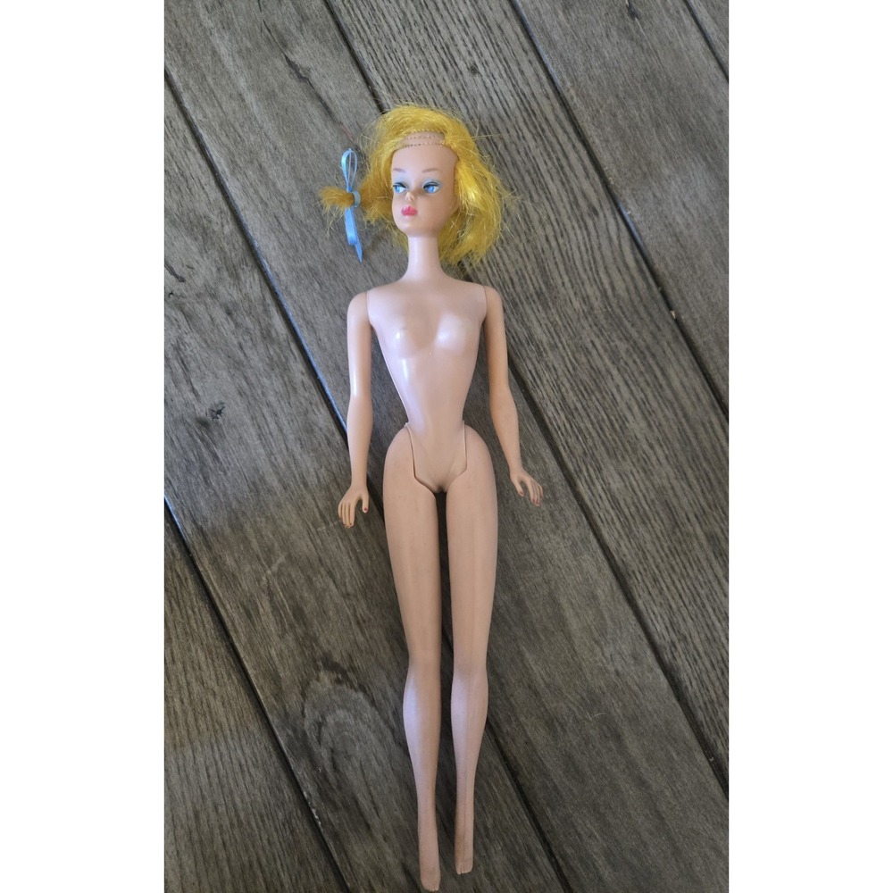 Vintage 1958 Color Magic Barbie Blonde Hair Blue Eyes Bendable Legs Japan READ - Picture 14 of 16